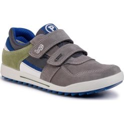 Sneakersy PRIMIGI - GORE TEX 5377911 D Grig. Szare trampki chłopięce Primigi, bez wzorów, z zamszu, na rzepy. Za 349,00 zł.