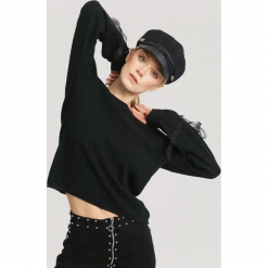 Czarny Sweter Sorting. Czarne swetry klasyczne damskie other, na jesień, m. Za 89,99 zł.