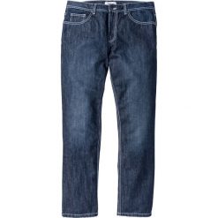 Jeansy męskie: Dżinsy Regular Fit Straight bonprix ciemnoniebieski „stone”