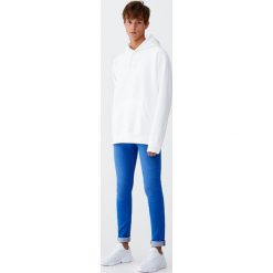 Jeansy superskinny fit. Niebieskie jeansy męskie marki Pull&Bear, m, bez wzorów. Za 89,90 zł.