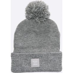 Herschel - Czapka Sepp. Szare czapki damskie marki Herschel, na zimę, z poliesteru. W wyprzedaży za 89,90 zł.