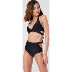 Bikini: NA-KD Swimwear Dół bikini z wysokim stanem – Black