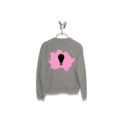 Bluza Żarówka Czarna Męska. Szare bluzy męskie Failfake, xxl, bez wzorów, bez kołnierzyka, bez rękawów, bez kaptura. Za 170,00 zł.