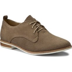 Jazzówki damskie: Oxfordy JENNY FAIRY – W17SS768-1 Khaki