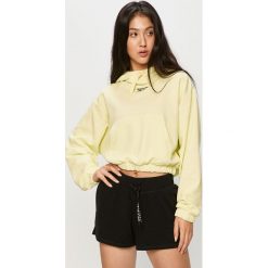 Reebok Classic - Bluza. Zielone bluzy damskie Reebok Classic, s, bez wzorów, z bawełny, bez rękawów, z kapturem. Za 169,90 zł.