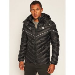 Kurtka puchowa Puma Ferrari Style Mcs EcoLiteJkt 598911. Czarne kurtki męskie Puma, s, bez wzorów, z puchu, bez kaptura. Za 619,99 zł.