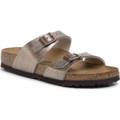 Klapki BIRKENSTOCK - Syndey Bs 1016169 Graceful Taupe. Żółte klapki damskie Birkenstock, bez wzorów, ze skóry ekologicznej, bez obcasa. Za 289,00 zł.