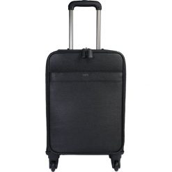 Walizki: Lancel CORRESPONDANCE RIZIERE CABIN SUITCASE 4 WHEELS Walizka kabinowa black