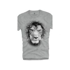 T-shirt UNDERWORLD Ring spun cotton Lion. Białe t-shirty męskie Underworld, s, z nadrukiem, z bawełny, bez kołnierzyka. Za 69,99 zł.