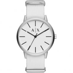 Zegarek Armani Exchange Cayde AX2713. Szare zegarki męskie Armani Exchange. W wyprzedaży za 339,00 zł.