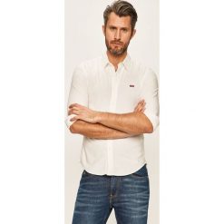 Levi's - Koszula. Białe koszule męskie Levi's®, s, bez wzorów, z bawełny, klasyczne, z klasycznym kołnierzykiem, z długim rękawem. W wyprzedaży za 219,90 zł.