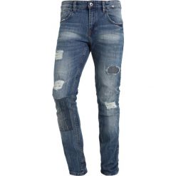 INDICODE JEANS HALMSTAD Jeansy Slim Fit blue wasch. Niebieskie jeansy męskie relaxed fit marki INDICODE JEANS, z bawełny. Za 219,00 zł.