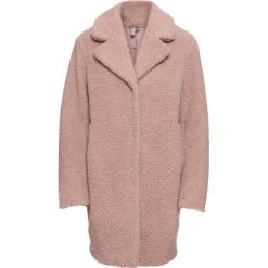 Płaszcz "baranek" bonprix stary jasnoróżowy. Czerwone płaszcze damskie bonprix, retro. Za 269,99 zł.