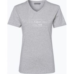 T-shirty damskie: Calvin Klein Jeans – T-shirt damski, szary