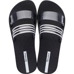 Ipanema Obuwie damskie Nowy Fem 26301-21639 Black / Dym / White (rozmiar 39). Czarne kapcie damskie Ipanema. W wyprzedaży za 66,00 zł.