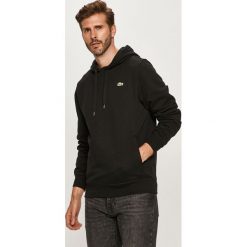 Lacoste - Bluza. Szare bluzy męskie Lacoste, s, bez wzorów, z elastanu, z kapturem, bez rękawów, z kapturem. Za 429,90 zł.