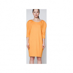 Sukienka STRANGE ORANGE. Brązowe sukienki na komunię marki Dressap, l, z bawełny. Za 250,00 zł.