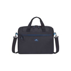 Torba RIVACASE Regent 13-14 cali Czarny. Czarne torby na laptopa RivaCase, w paski, z poliesteru, eleganckie. Za 62,99 zł.