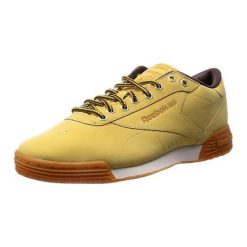 Buty sportowe męskie: Skórzane buty sportowe w kolorze beżowym