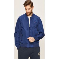 Tommy Hilfiger - Kurtka dwustronna. Niebieskie płaszcze męskie TOMMY HILFIGER, s, bez wzorów, z elastanu, krótkie, bez kaptura. Za 1049,00 zł.