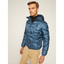 Kurtka puchowa Blauer Benjamin Crossed 20WBLUC03094 004938. Czarne kurtki męskie Blauer, xl, bez wzorów, z puchu, bez kaptura. Za 1569,00 zł.