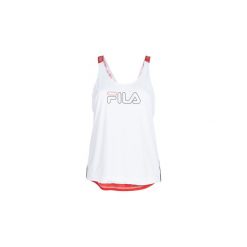 Topy na ramiączkach / T-shirty bez rękawów Fila WOMEN BELLA LOOSE TANK. Białe bluzki damskie marki Fila, s, bez wzorów, bez kołnierzyka. Za 149,00 zł.