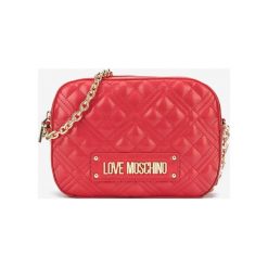 Love Moschino Cross body bag Czerwony. Czerwone torebki klasyczne damskie Love Moschino, w paski, z materiału, bez dodatków. Za 755,95 zł.