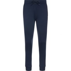 Spodnie dresowe Tommy Sport Fleece Jogger S10S100289. Niebieskie spodnie damskie Tommy Sport, s, z elastanu, sportowe. Za 359,00 zł.