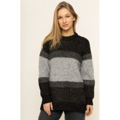 Sweter TOMMY HILFIGER Ciera WW0WW26542. Szare swetry damskie TOMMY HILFIGER, xs, bez wzorów, z elastanu, klasyczne, bez rękawów, bez kaptura. W wyprzedaży za 549,00 zł.