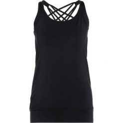 Topy sportowe damskie: Curare Yogawear MATERIALMIX Top midnight/blue
