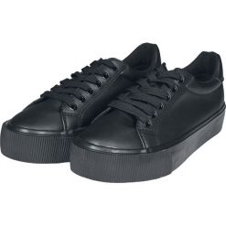 Urban Classics Plateau Sneaker Buty sportowe czarny. Czarne buty sportowe damskie marki Urban Classics, z aplikacjami, sportowe. Za 121,90 zł.