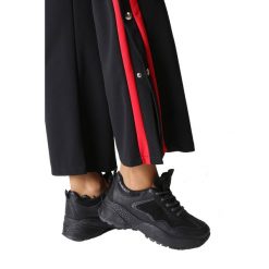 Czarne buty sportowe sneakersy sznurowane Casu 7-K591A. Czarne buty sportowe damskie marki Casu. Za 69,99 zł.