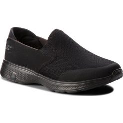 Buty SKECHERS - Contain 54171/BBK Black. Czarne buty sportowe męskie Skechers, z tworzywa sztucznego, bez zapięcia, na fitness i siłownię. W wyprzedaży za 199,00 zł.