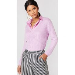 Moves Sweter Nilly - Purple. Fioletowe swetry oversize damskie marki Moves, z dzianiny. W wyprzedaży za 48,59 zł.