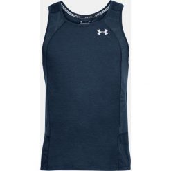 Under Armour Koszulka męska Swyft Singlet granatowa r. XL (1318416-408). Szare koszulki sportowe męskie marki Under Armour, l, z dzianiny, z kapturem. Za 123,66 zł.