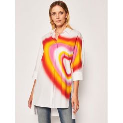 Koszula Escada Sport Naidellys 5033031. Koszule damskie Escada Sport, bez wzorów, z bawełny, sportowe, bez kołnierzyka, bez rękawów. Za 1349,00 zł.