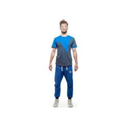Orion T-shirt (Blue). Szare t-shirty męskie OKUAKU, m, w geometryczne wzory, z bawełny. Za 139,00 zł.