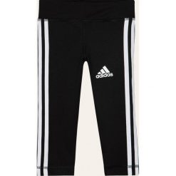 Adidas Performance - Legginsy dziecięce 110-170 CM. Czarne spodnie dziewczęce adidas Performance, bez wzorów, z elastanu. Za 99,90 zł.