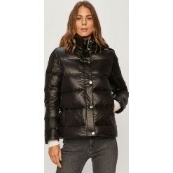 Calvin Klein - Kurtka puchowa. Czarne kurtki damskie Calvin Klein, s, bez wzorów, z tkaniny, krótkie. Za 1049,00 zł.