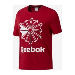 Reebok Classic Classic Koszulka Czerwony. Czerwone koszulki damskie Reebok Classic, xxs, z nadrukiem, z bawełny, bez kołnierzyka, z krótkim rękawem. Za 137,95 zł.