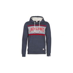 Bluzy Jack Jones JORLONELY. Niebieskie bluzy męskie Jack & Jones, s, bez wzorów, bez kołnierzyka, bez rękawów, bez kaptura. Za 153,30 zł.