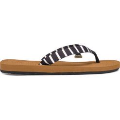 O'Neill Japonki Czarny Brązowy. Pomarańczowe klapki damskie O'Neill, w paski, z materiału, bez obcasa. Za 137,95 zł.
