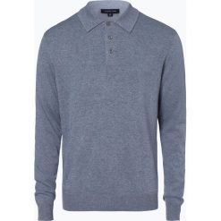 Andrew James - Sweter męski z dodatkiem kaszmiru, niebieski. Niebieskie bez kategorii marki Andrew James, m, z wełny. Za 249,95 zł.