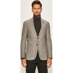 Tommy Hilfiger Tailored - Marynarka. Szare garnitury męskie Tommy Hilfiger Tailored, bez wzorów, z elastanu. W wyprzedaży za 739,90 zł.