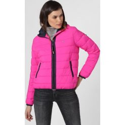 Tommy Jeans - Kurtka damska, różowy. Różowe kurtki damskie Tommy Jeans, l, z napisami, z jeansu, bez kaptura. Za 699,95 zł.