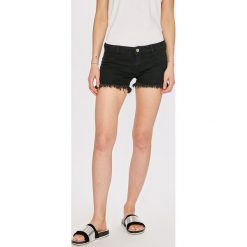 Only - Szorty. Czarne szorty jeansowe damskie marki ONLY, casualowe. W wyprzedaży za 79,90 zł.