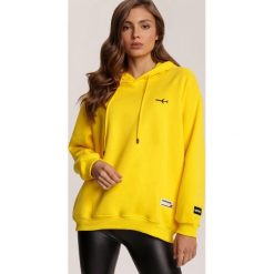 Żółta Bluza Ariesarah. Żółte bluzy damskie Renee, s, bez wzorów, bez rękawów, bez kaptura. Za 99,99 zł.
