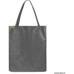 Shopper bag XL grafit na zamek/ torba na codzień. Szare shopper bag damskie Pakamera, na ramię. Za 155,00 zł.