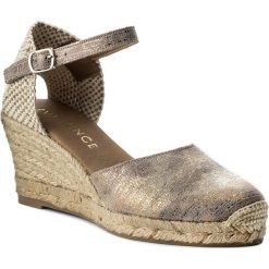 Espadryle EVA MINGE - Almazora 3A 18MJ1372384ES 630. Żółte espadryle damskie marki Eva Minge, bez wzorów, z zamszu, bez obcasa, na obcasie. W wyprzedaży za 199,00 zł.