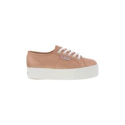 Buty Superga 2790 Lamew Rose Gold. Różowe trampki i tenisówki damskie Superga, bez wzorów, bez zapięcia. Za 171,72 zł.